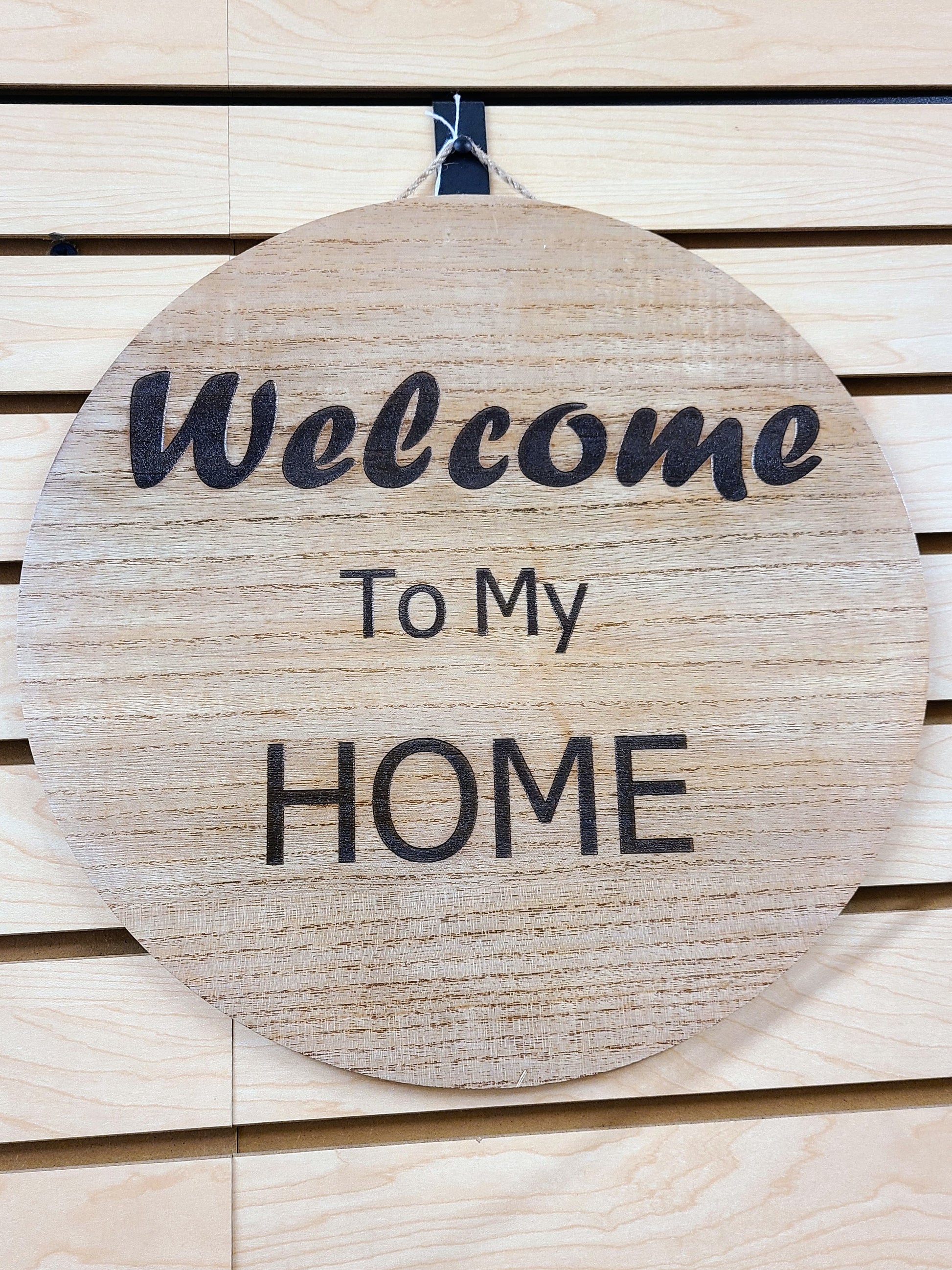 Welcome to My Home.