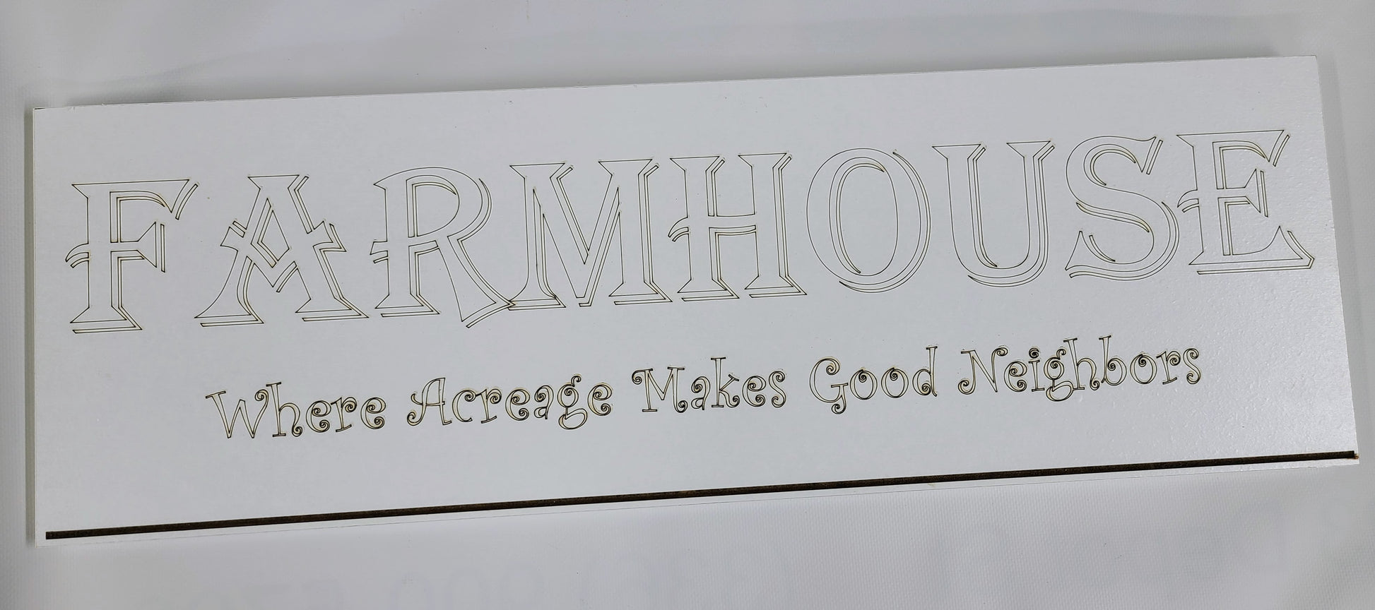 Farmhouse Sign.