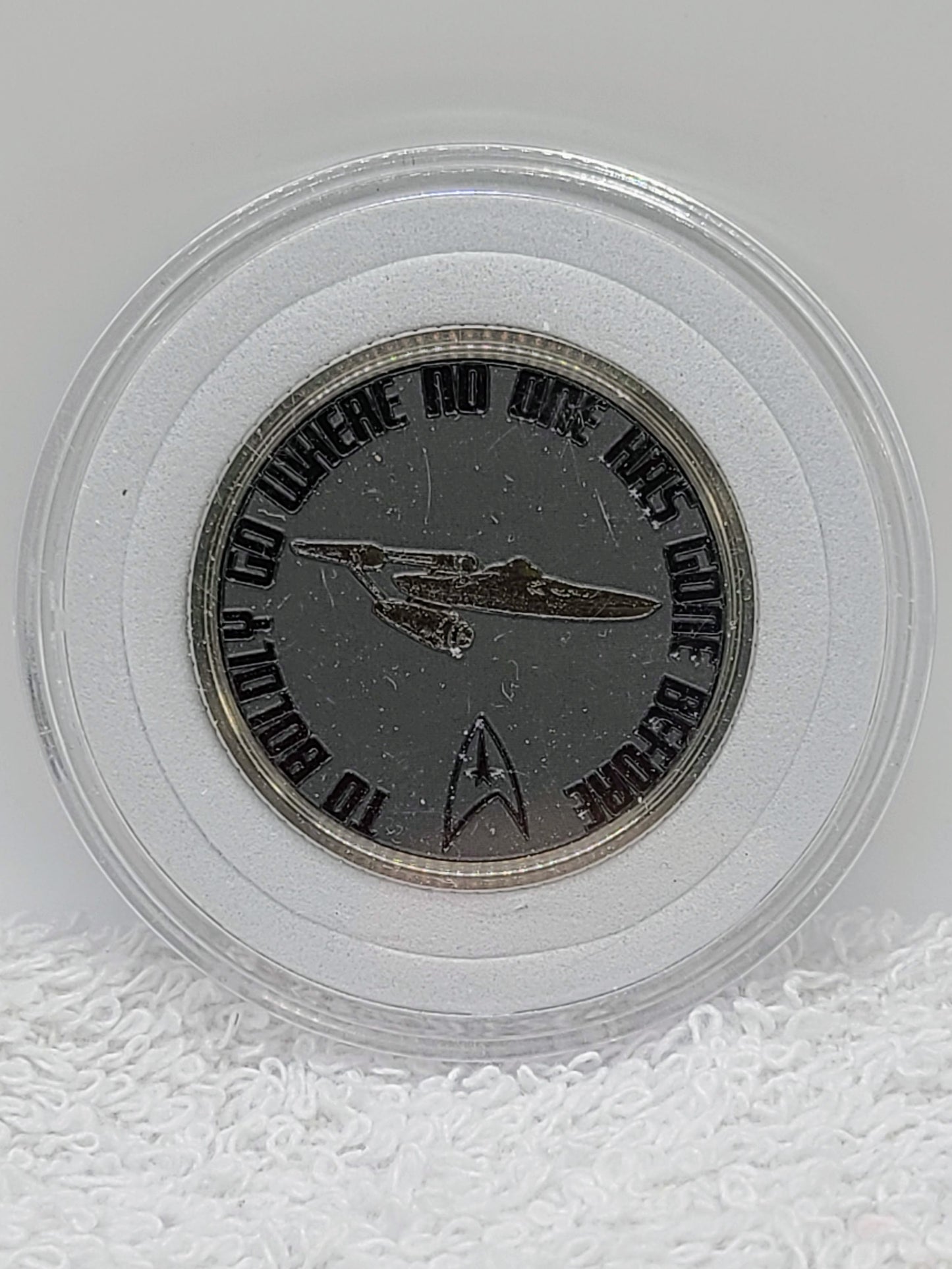 Star Trek coin.