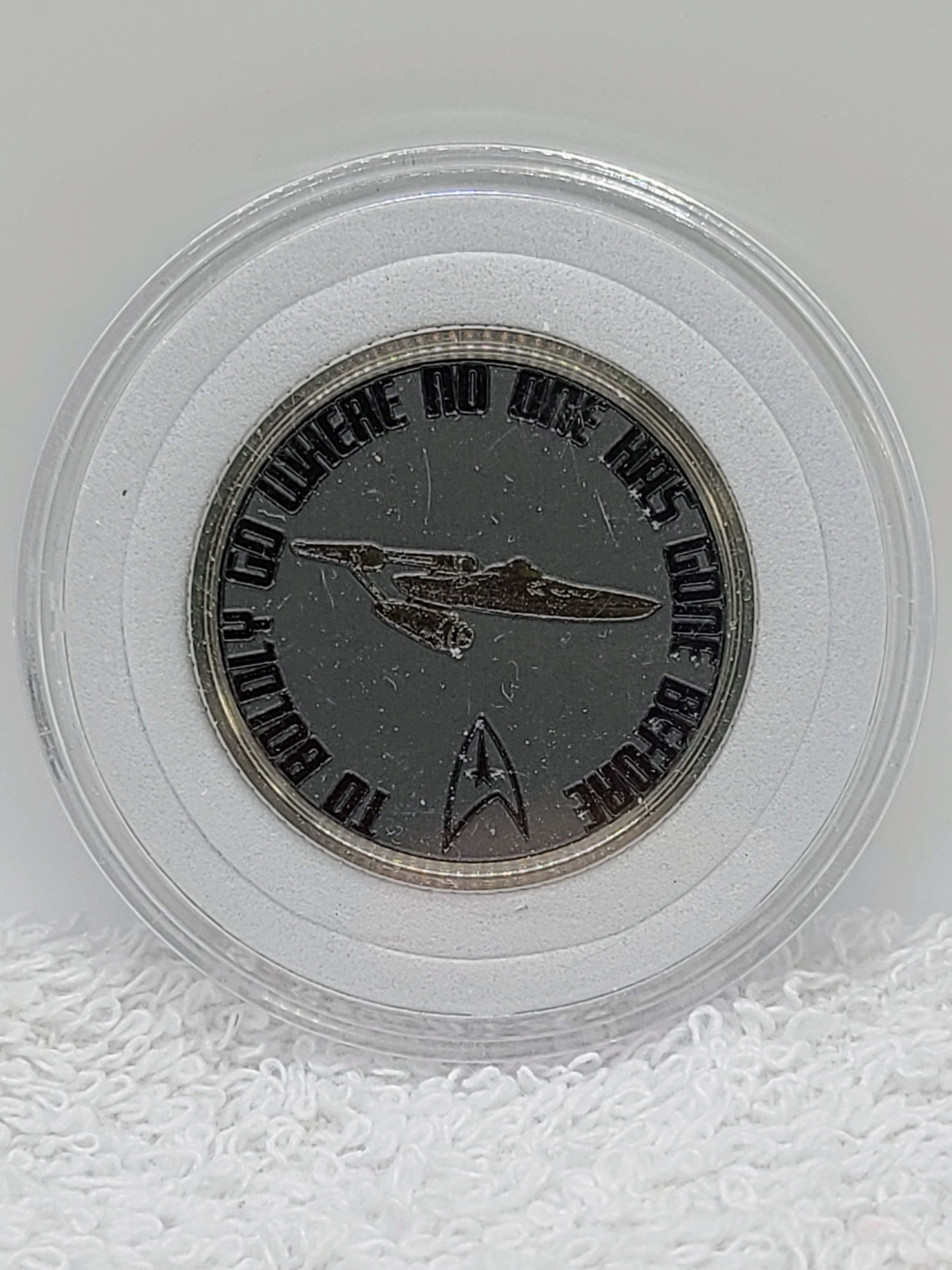 Star Trek coin.