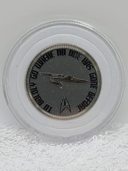 Star Trek coin.