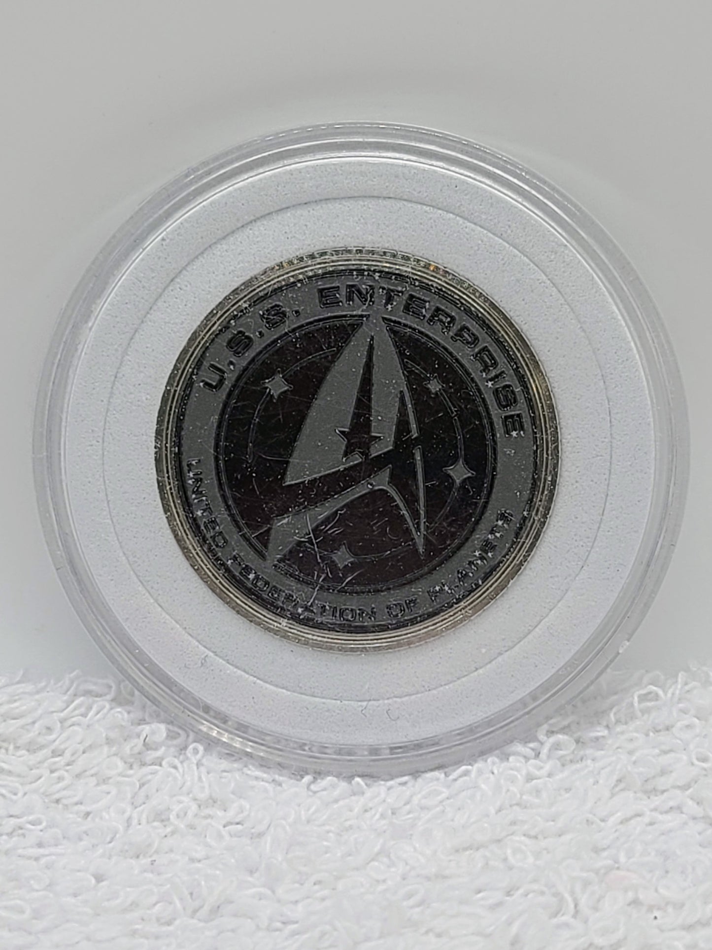 Star Trek coin.