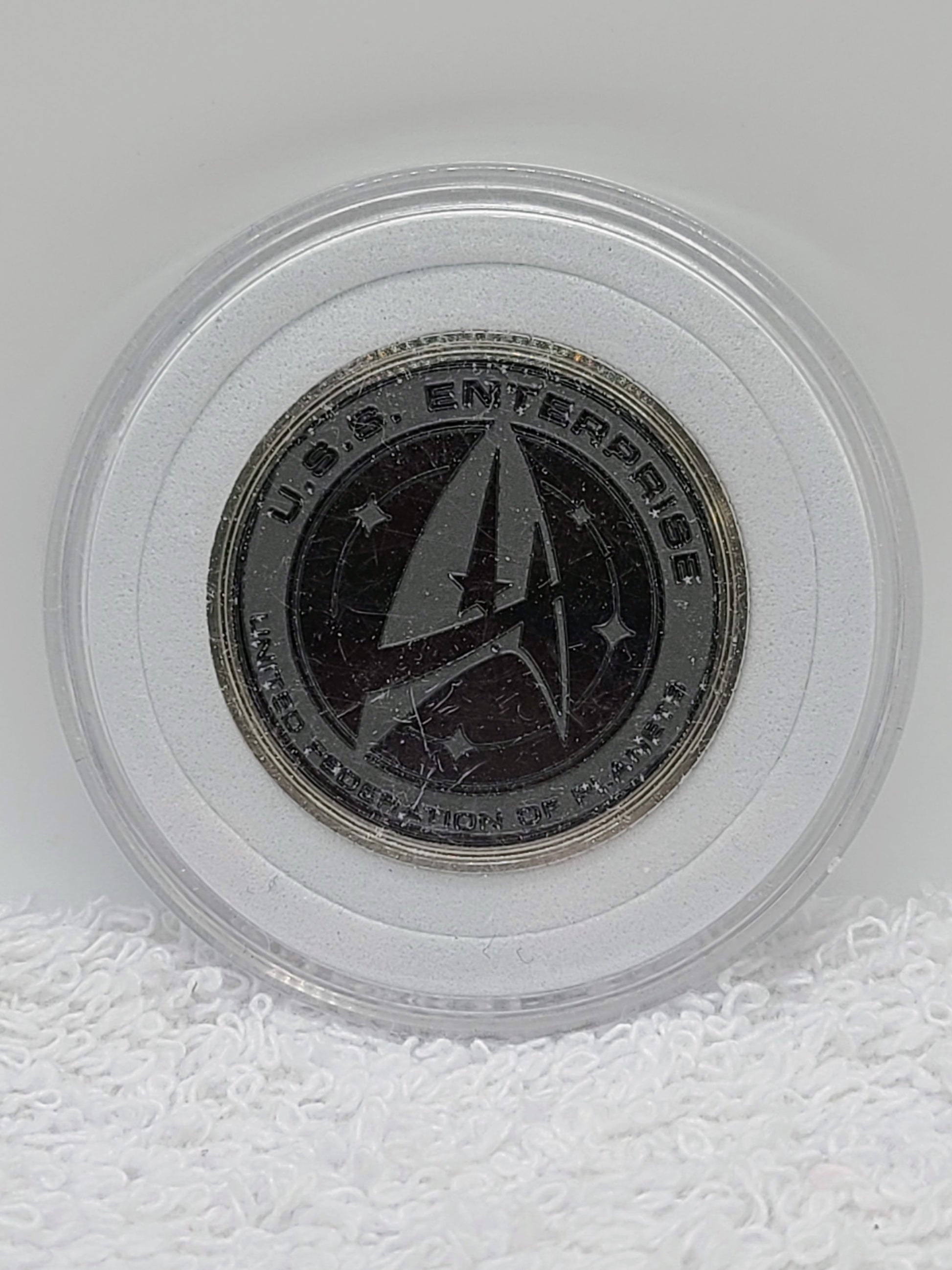 Star Trek coin.
