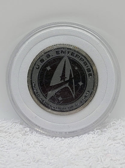 Star Trek coin.