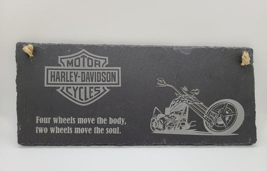 Harley Davidson slate.