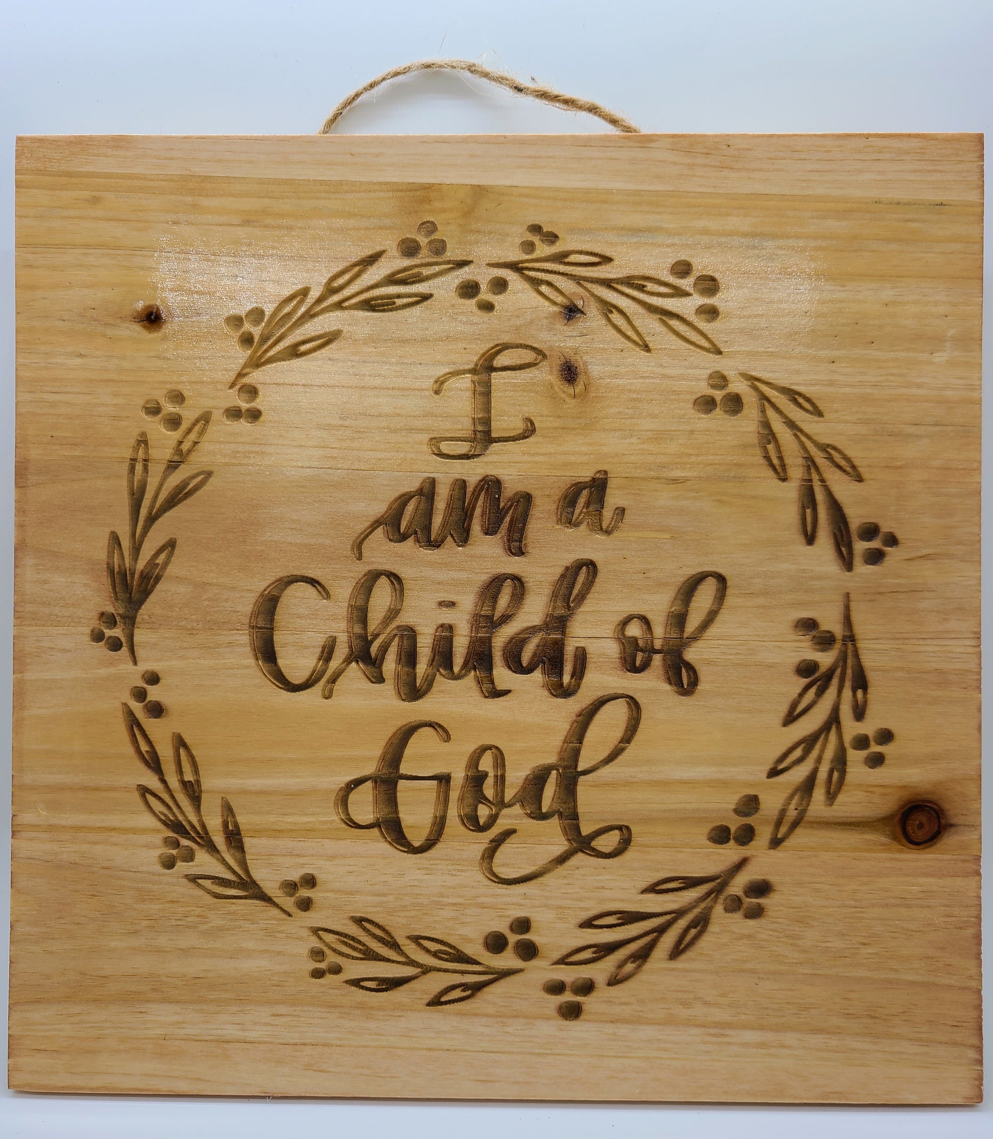 I am a child of God.