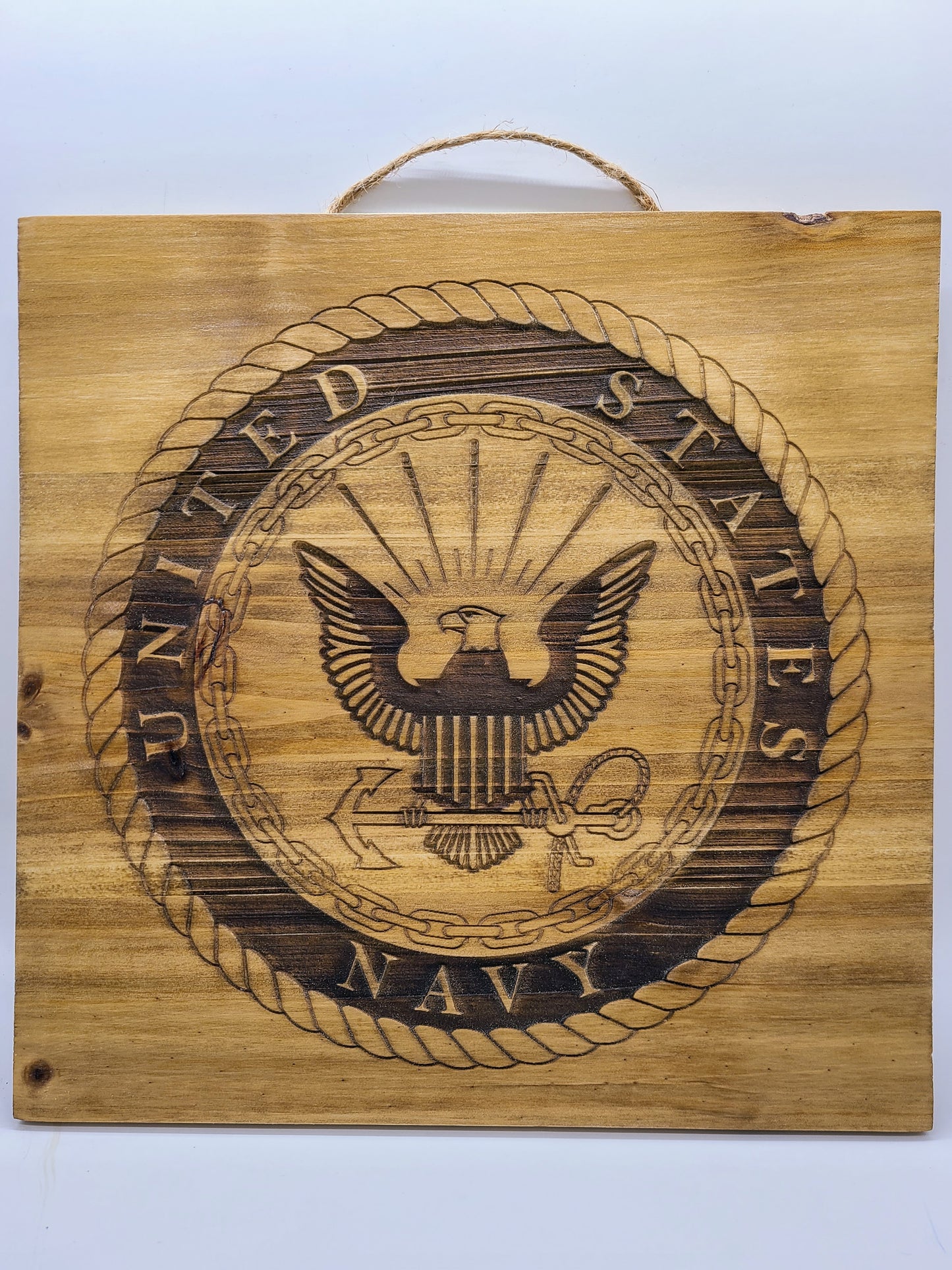 US Navy seal - 10"x10" sign.