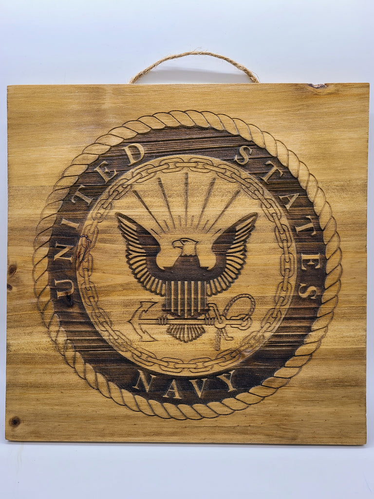 US Navy seal - 10"x10" sign.