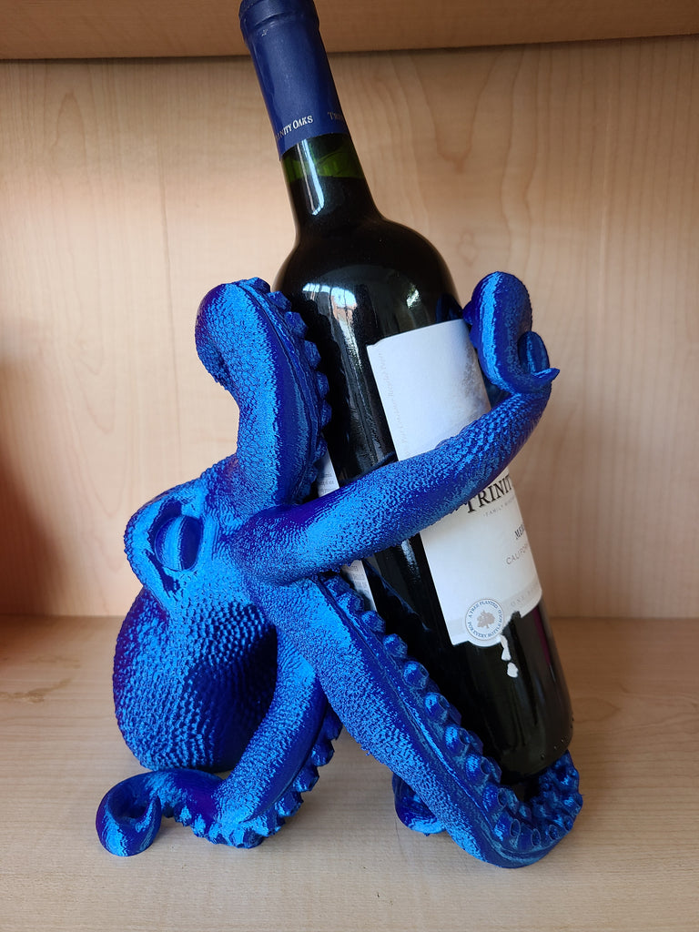 Bordeaux the Octopus Wine Bottle Holder.