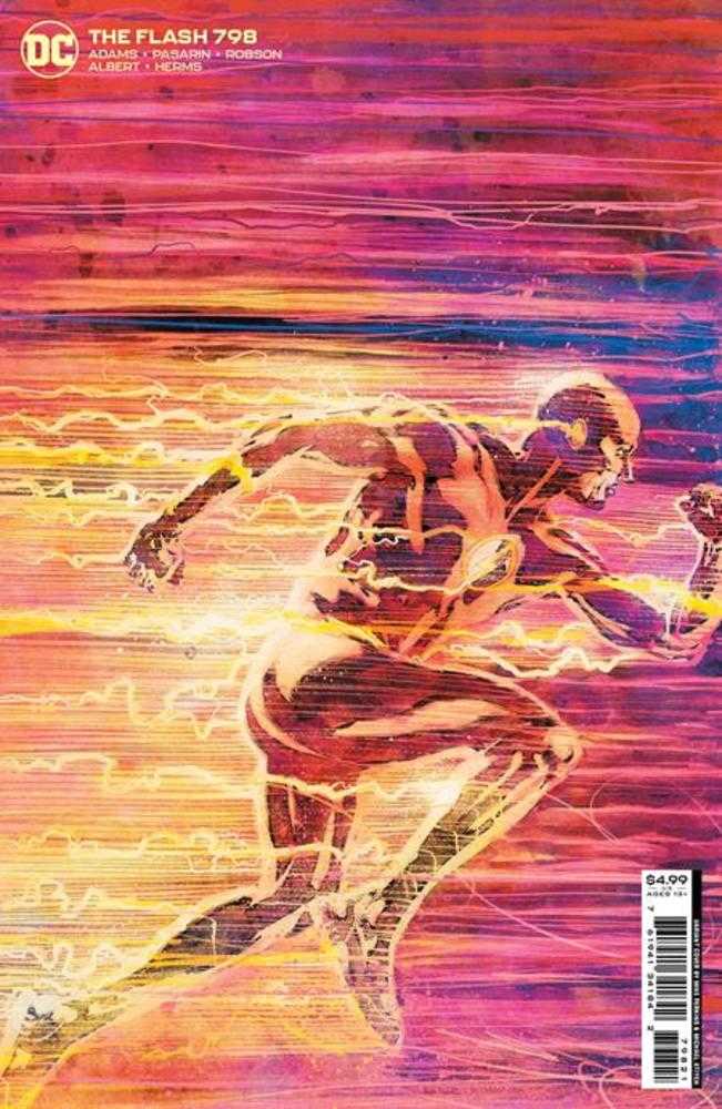 Flash #798 Cover B Mike Perkins & Mike Spicer Card Stock Variant.