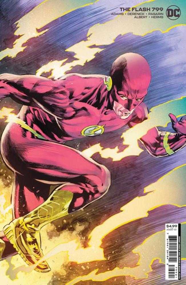 Flash #799 Cover B Mike Perkins & Mike Spicer Card Stock Variant.