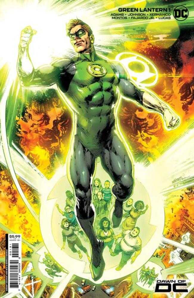 Green Lantern #1 Cover C Ivan Reis Card Stock Variant.