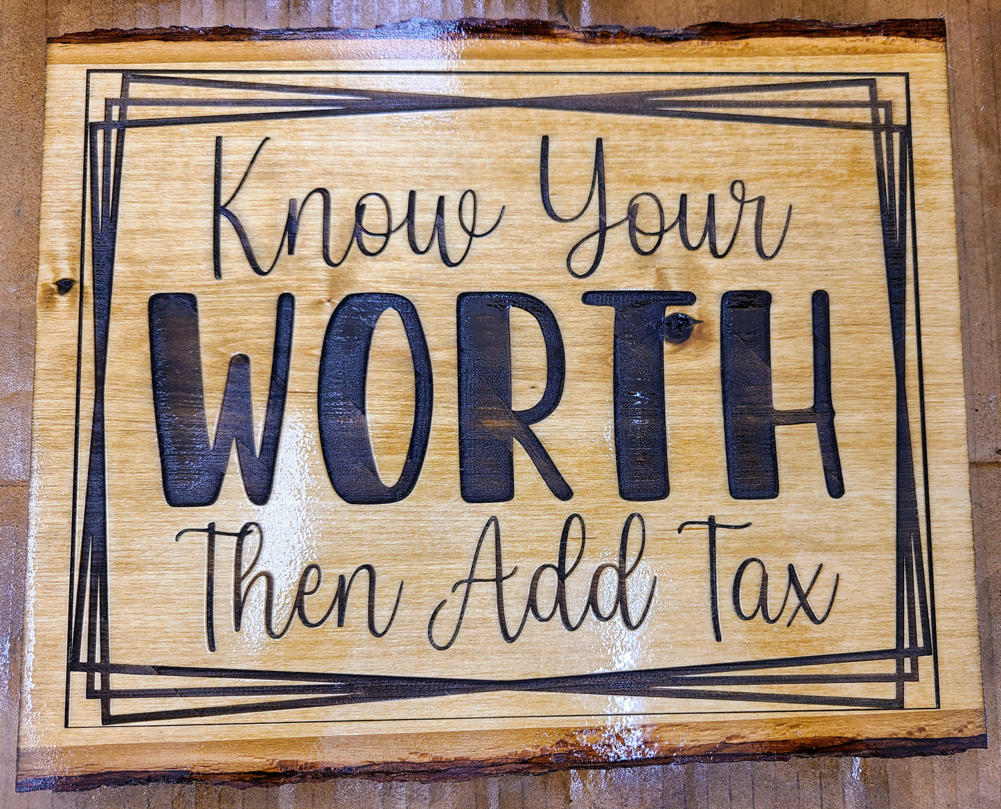 Know Your Worth.
