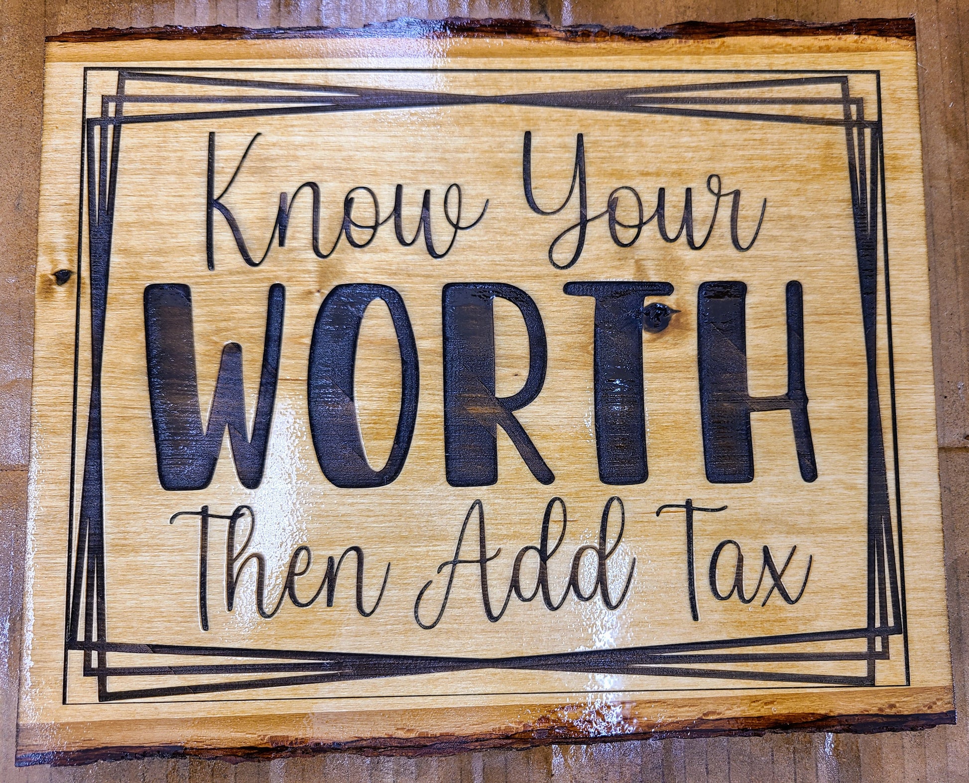 Know Your Worth.
