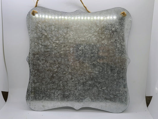 Metal Sign 11"x11".