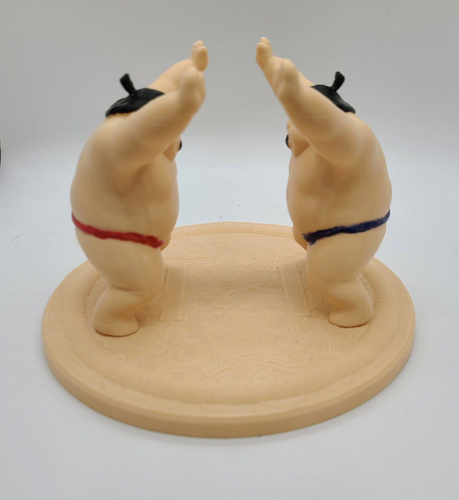 Sumo wrestler napkin holder.