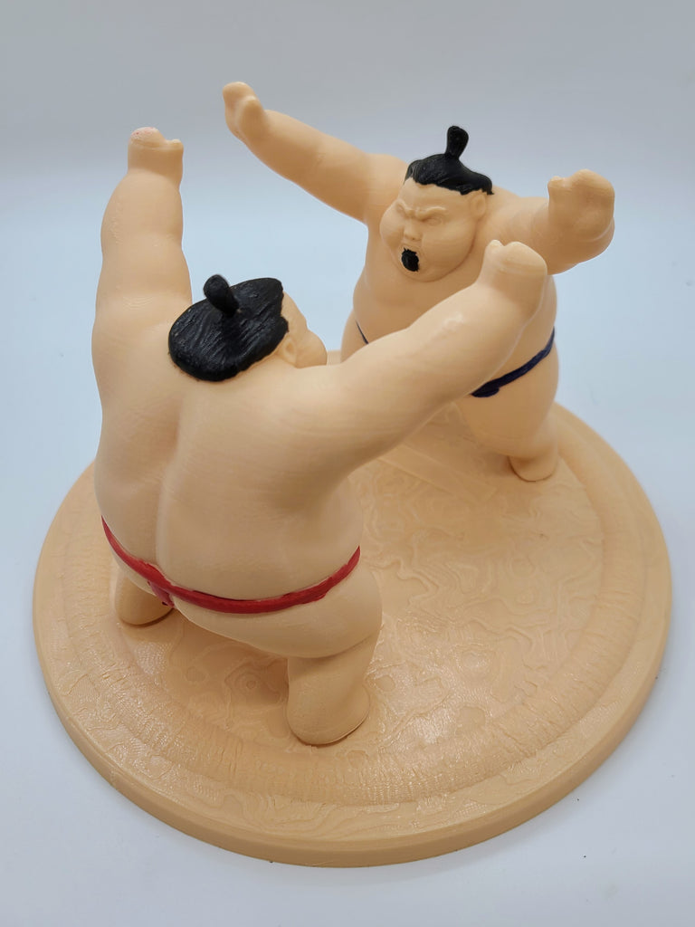 Sumo wrestler napkin holder.