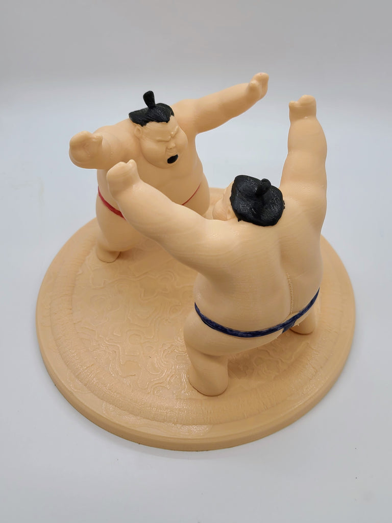 Sumo wrestler napkin holder.