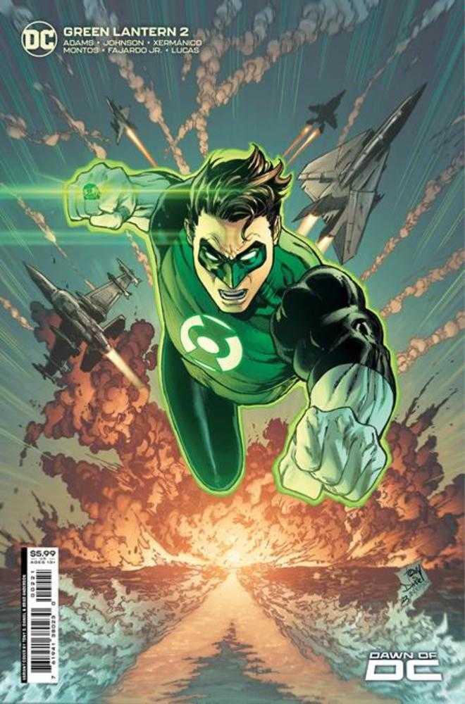 Green Lantern #2 Cover B Tony S Daniel Card Stock Variant.