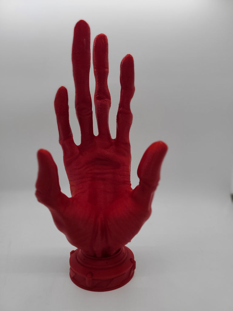3D printed 6 Finger Alien Hand Gaming Controller Holder.