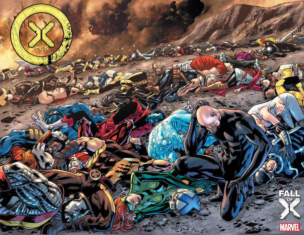 X-Men #25 Bryan Hitch Wraparound Promo Variant.