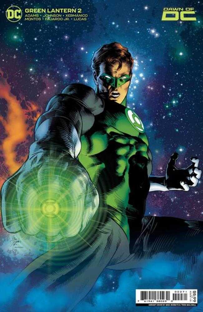 Green Lantern #2 Cover F Mike Deodato Jr Card Stock Variant.