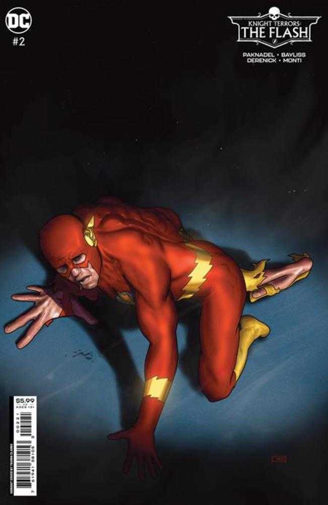 Knight Terrors Flash #2 (Of 2) Cover B Taurin Clarke Card Stock Variant.