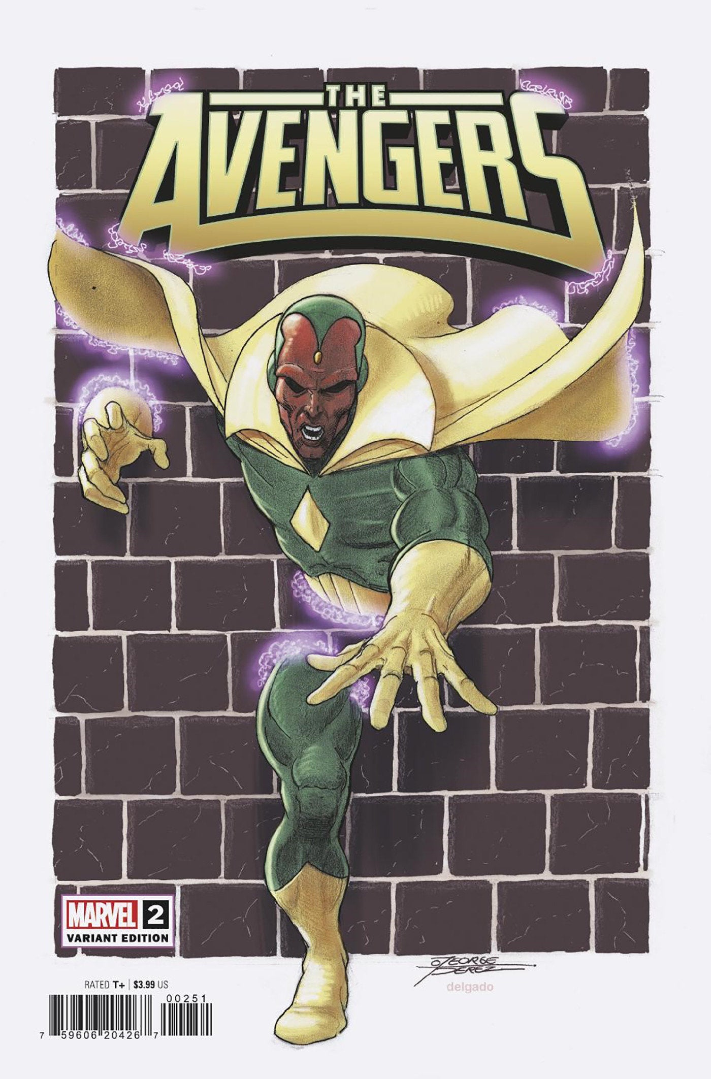Avengers 2 George Perez Variant.