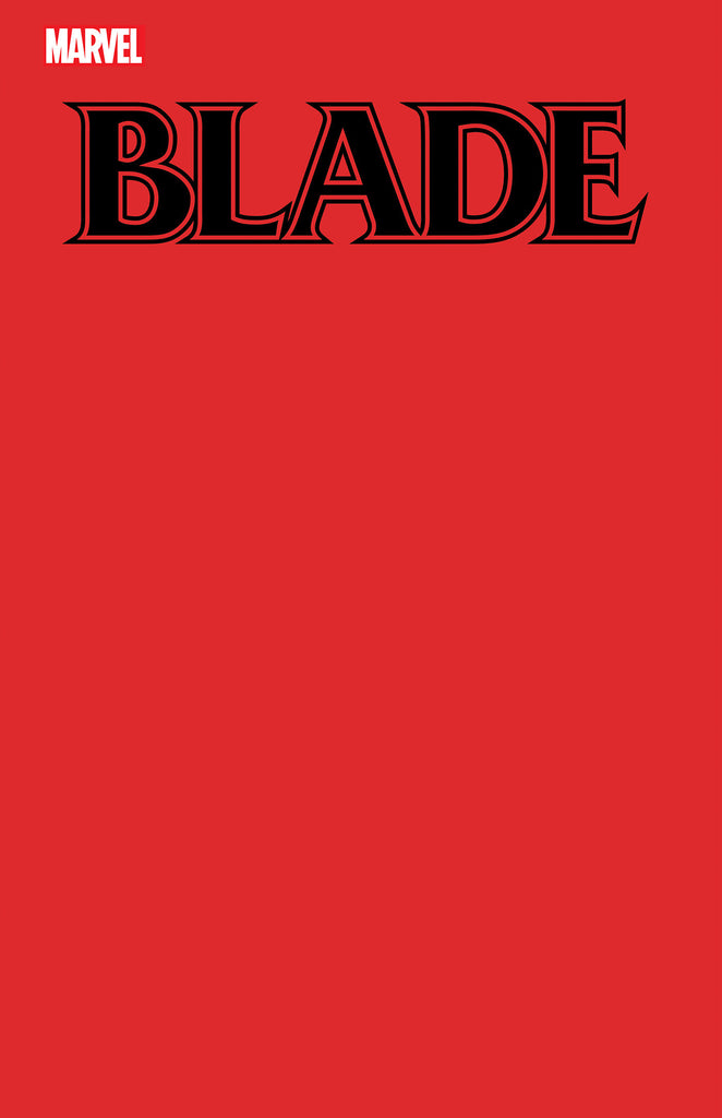 Blade 1 Blood Red Blank Cover Variant.