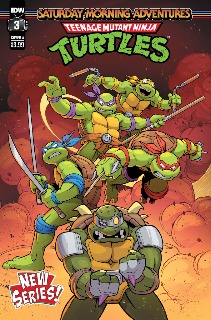 Teenage Mutant Ninja Turtles: Saturday Morning Adventures (2023-) #3 Cover A (La Wrence).