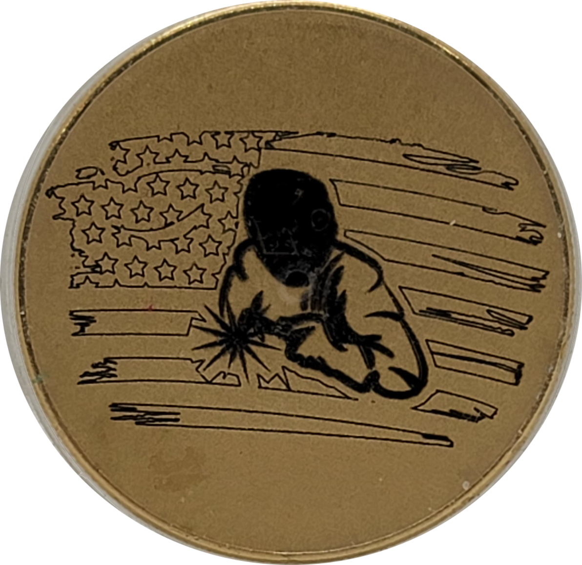 Welder's Challenge Coin.