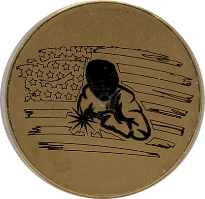 Welder's Challenge Coin.