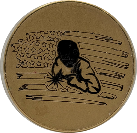Welder's Challenge Coin.