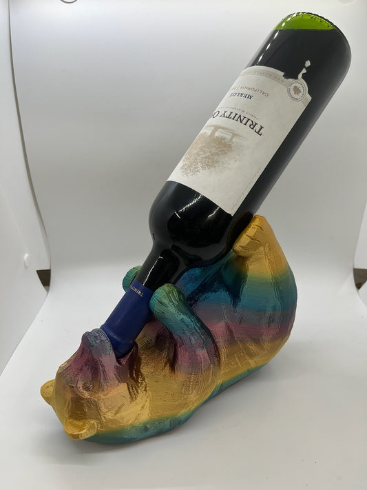 Bear Wine Bottle Holder.