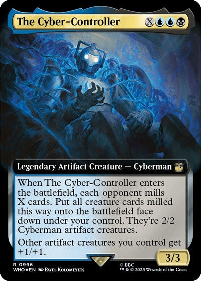 Cyber-Controller's Surge: Extended Art Foil.