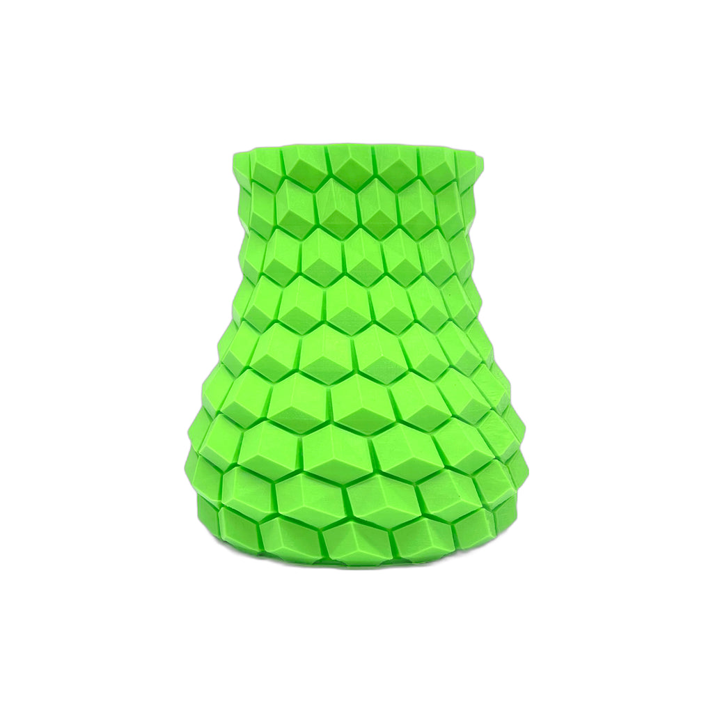 3D Printed 6” Honeycomb Vase (L)