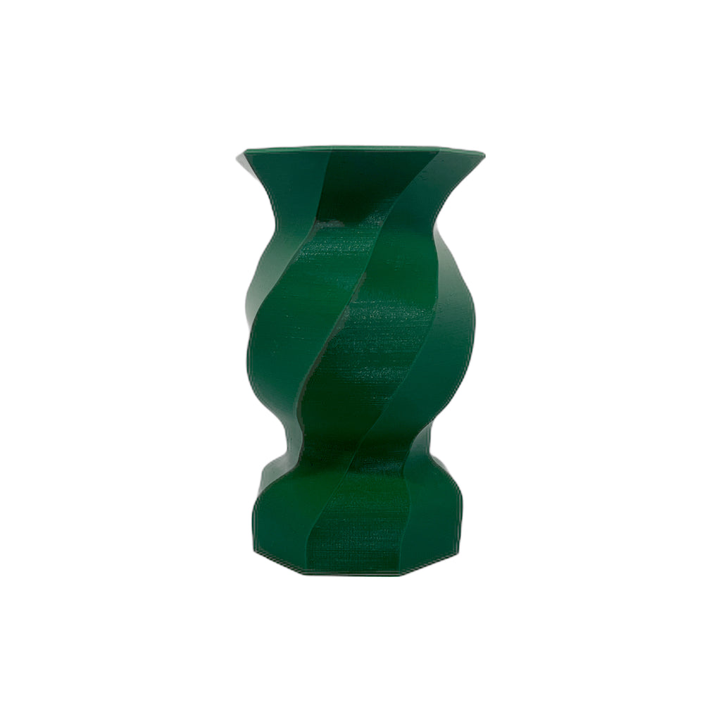 3D Printed 7” Hex -twist Forest Green (L)