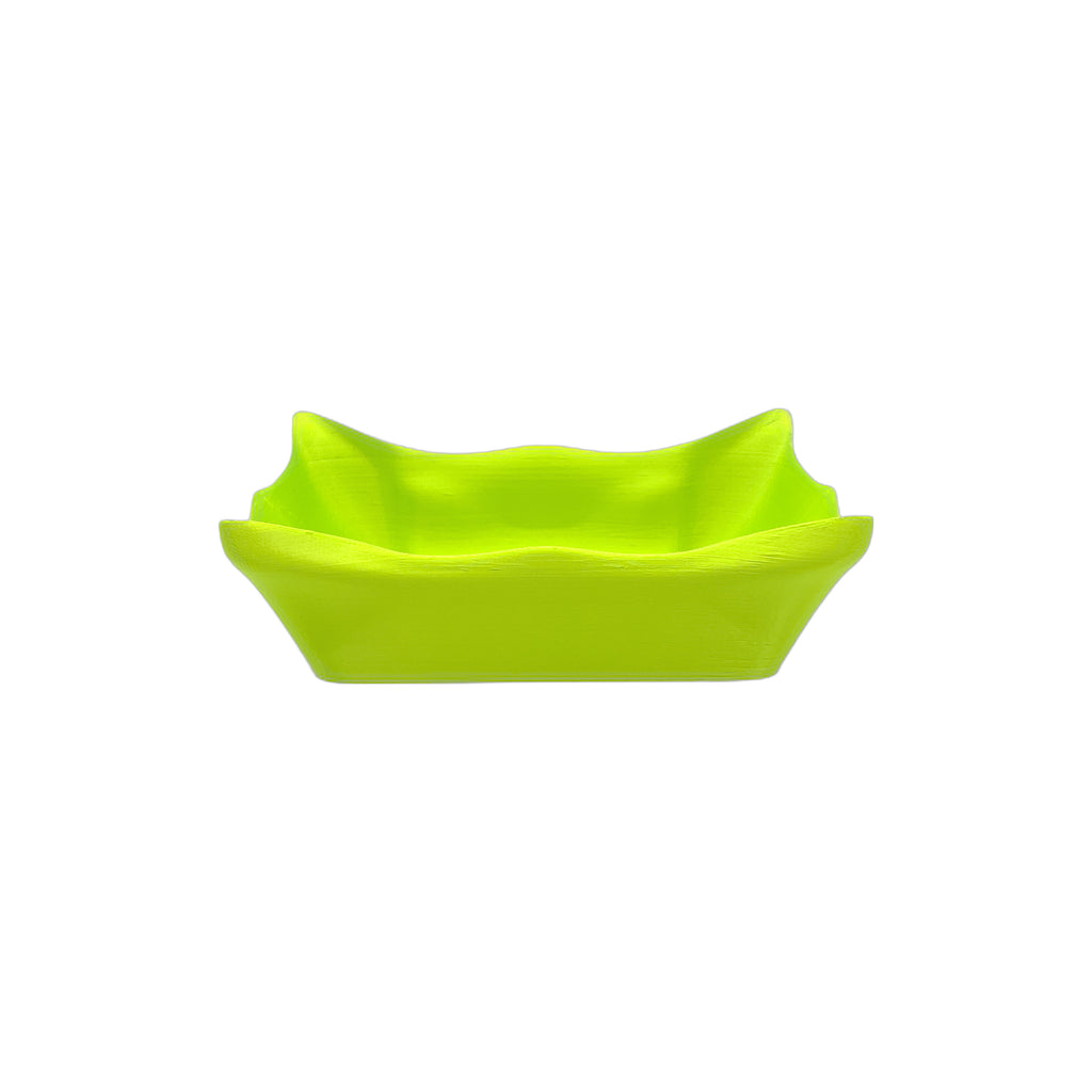 3D Printed Catch All Bowl Lime Green (L)