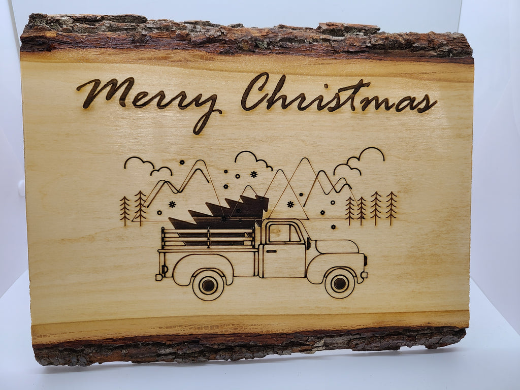 Merry Christmas - Farm Truck (L)