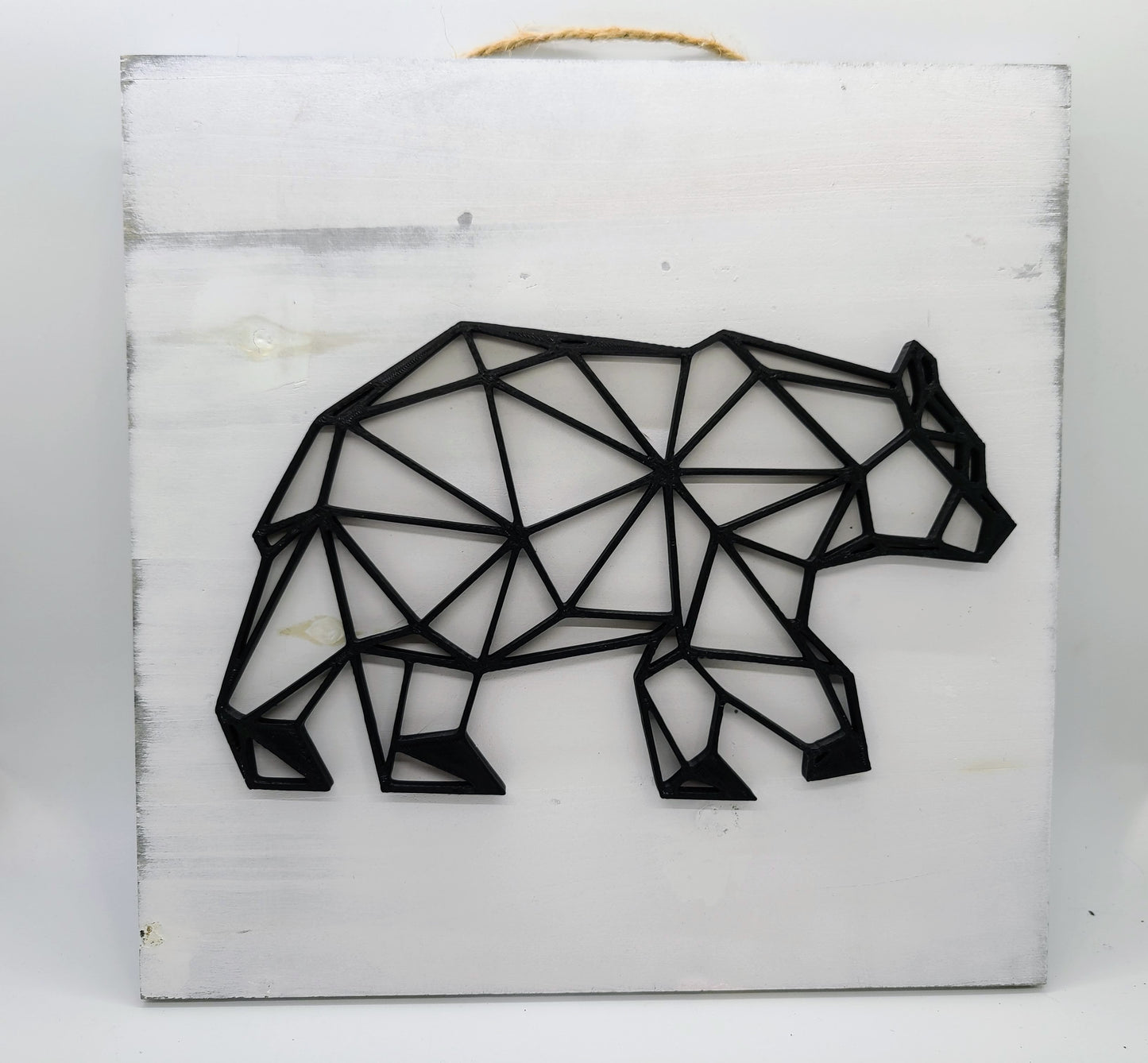 Bear Silhouette 10x10 sign (L)