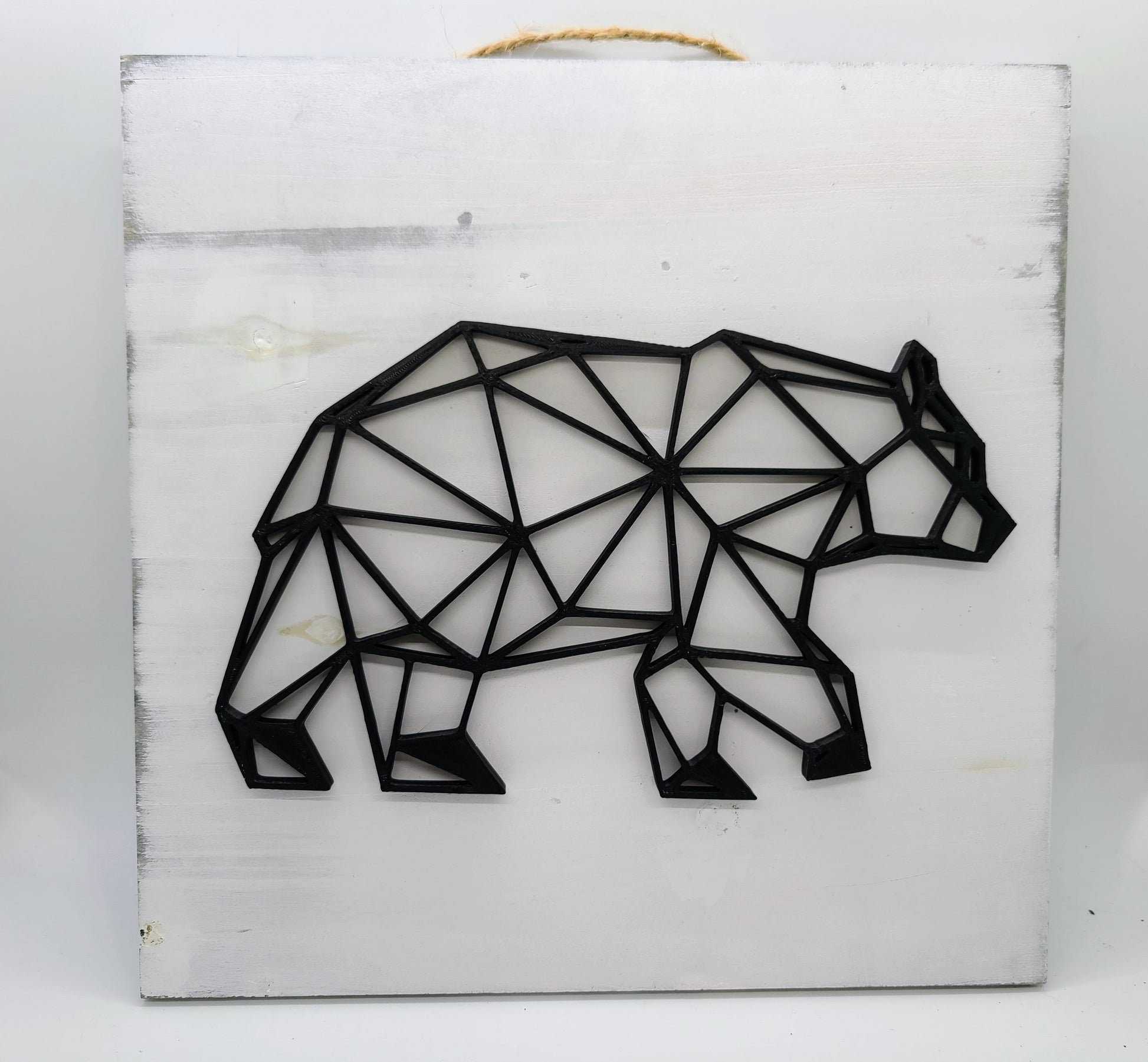 Bear Silhouette 10x10 sign (L)