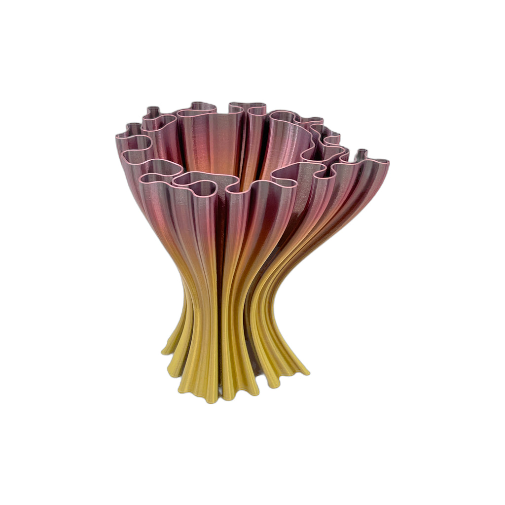 3D Printed Wavy Vase